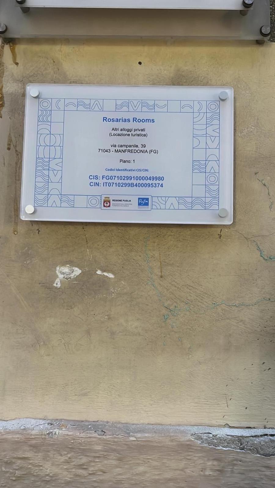 Rosarias Rooms Manfredonia Esterno foto